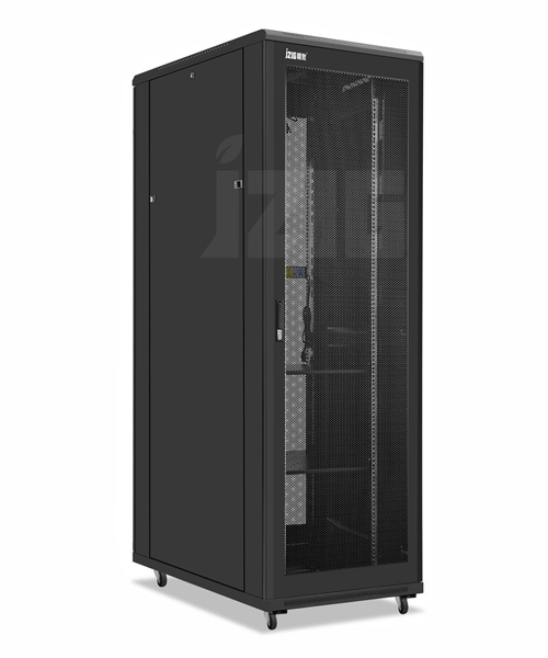 黑色網(wǎng)孔門800寬42U網(wǎng)絡(luò)機(jī)柜